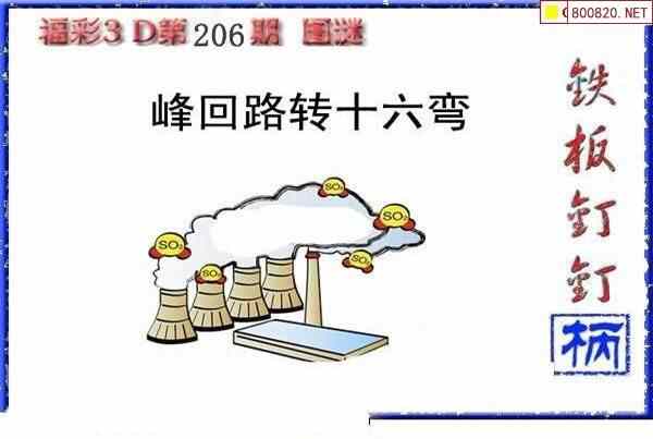 佐罗图21206期一掌经铁板钉钉图谜