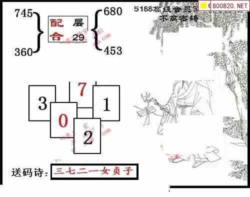 24148期5188福彩3d图谜