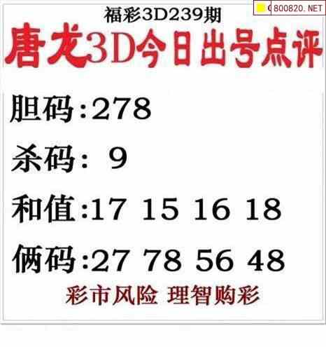 2024年239期3d字谜图谜总汇